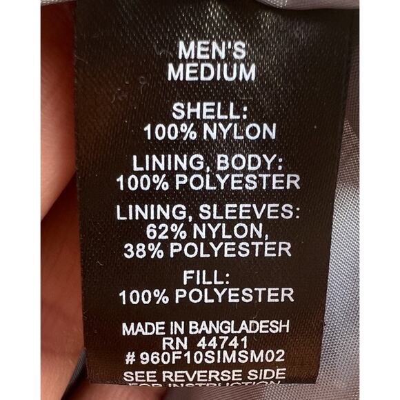 Sims Men's Sz M Black Hooded Insulated Water Resistant Snowboarding Jacket - Picture 10 of 11